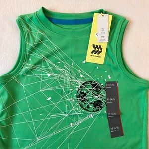 Boys Moisture Wicking Athletic Tank